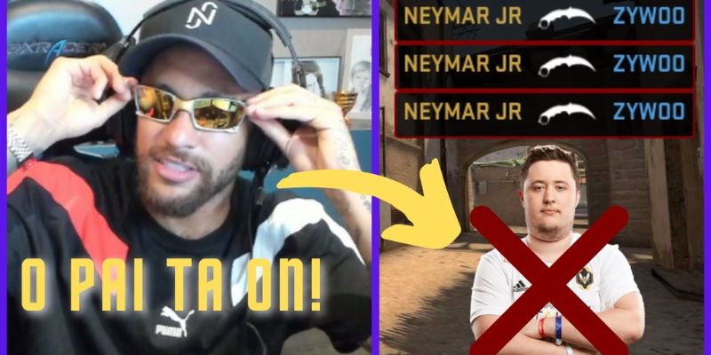 Neymar và đam mê CS:GO