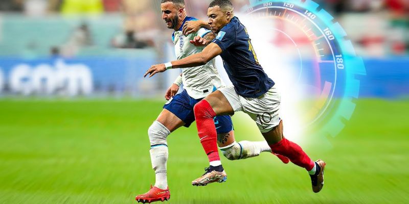 Kylian Mbappé đang là một trong những cầu thủ có tốc độ nhanh nhất hiện tại