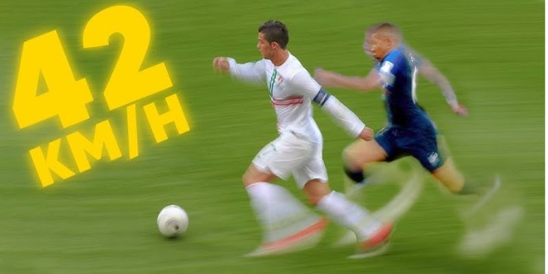 CR7 từng là một trong những cầu thủ có tốc độ nhanh nhất trong thời đại của mình